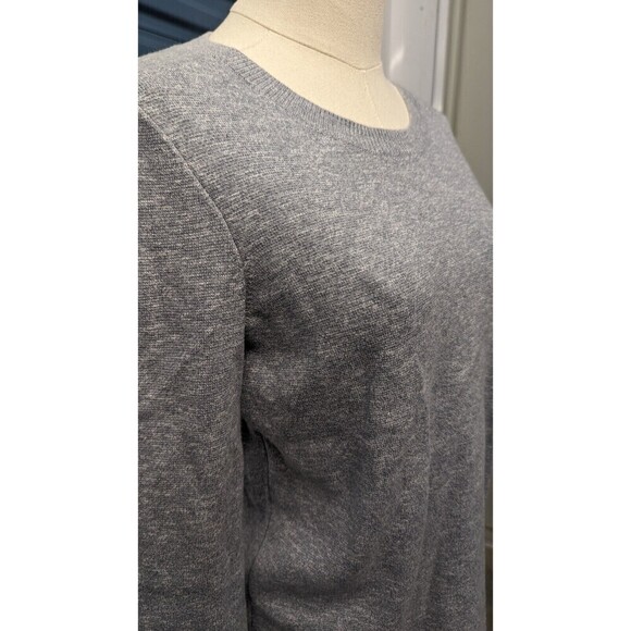 Madewell Laced Back Swingy Sleeves Cotton Round Neck Knit Pullover‎ Sweater XS - Picture 3 of 10